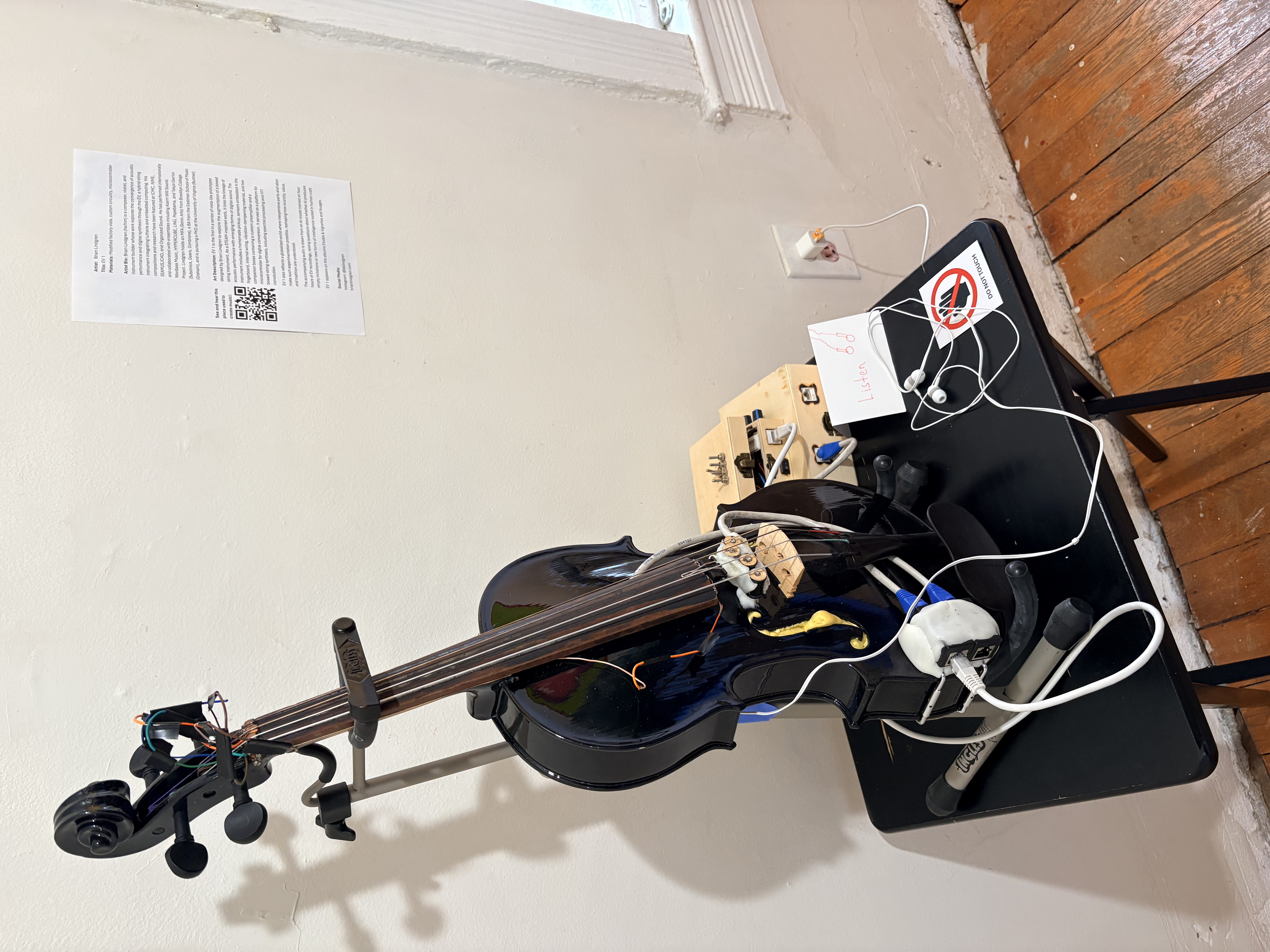 EV 1 installed at The STEAM Engine exhibit, Rhizome DC